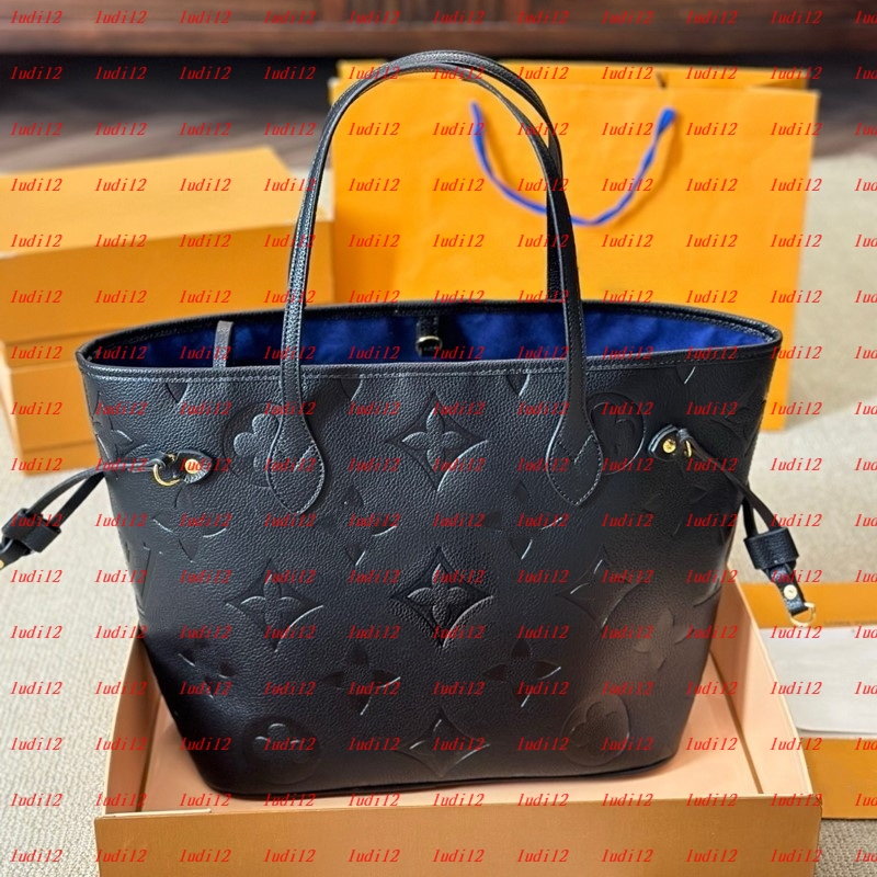 NEW expensive must have Nneverfull Luxury shopping bag Womens crossbody shoulder bag designer handbag Tote mirror quality leather bag 2PCs with Coin wallet 10a