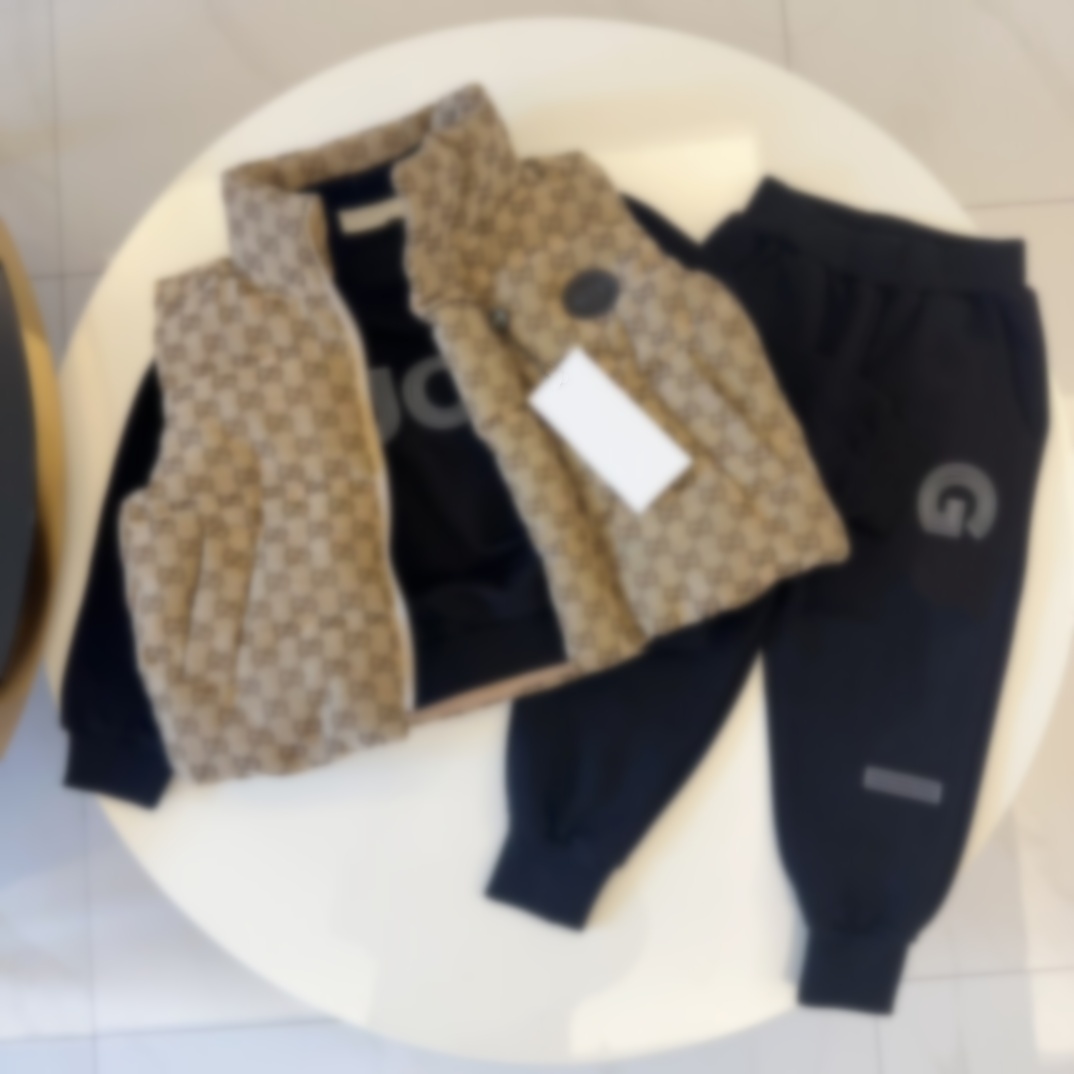 kid tracksuit sweater baby vest set kids designer clothes pant girl boy sweaters luxury child sets 3 pieces set fashion Christmas birthdays parties school starts