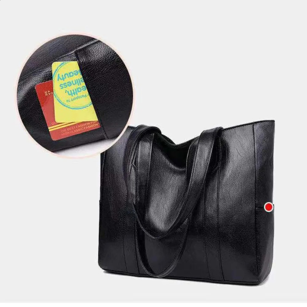 Tote Bag Beg Tangan Wanita Leather Handbag Besar Shoulder Women Woman Perempuan 250820