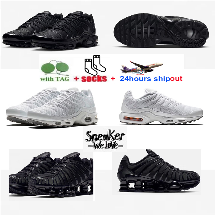 Designer Running Shoes Tnss Men Women Tn Plus 3 Triple White Black Sky Blue Gradient Dusk tns Plus Tennis Breathable Mens Trainers outdoor Sports Sneakers Size 36-46