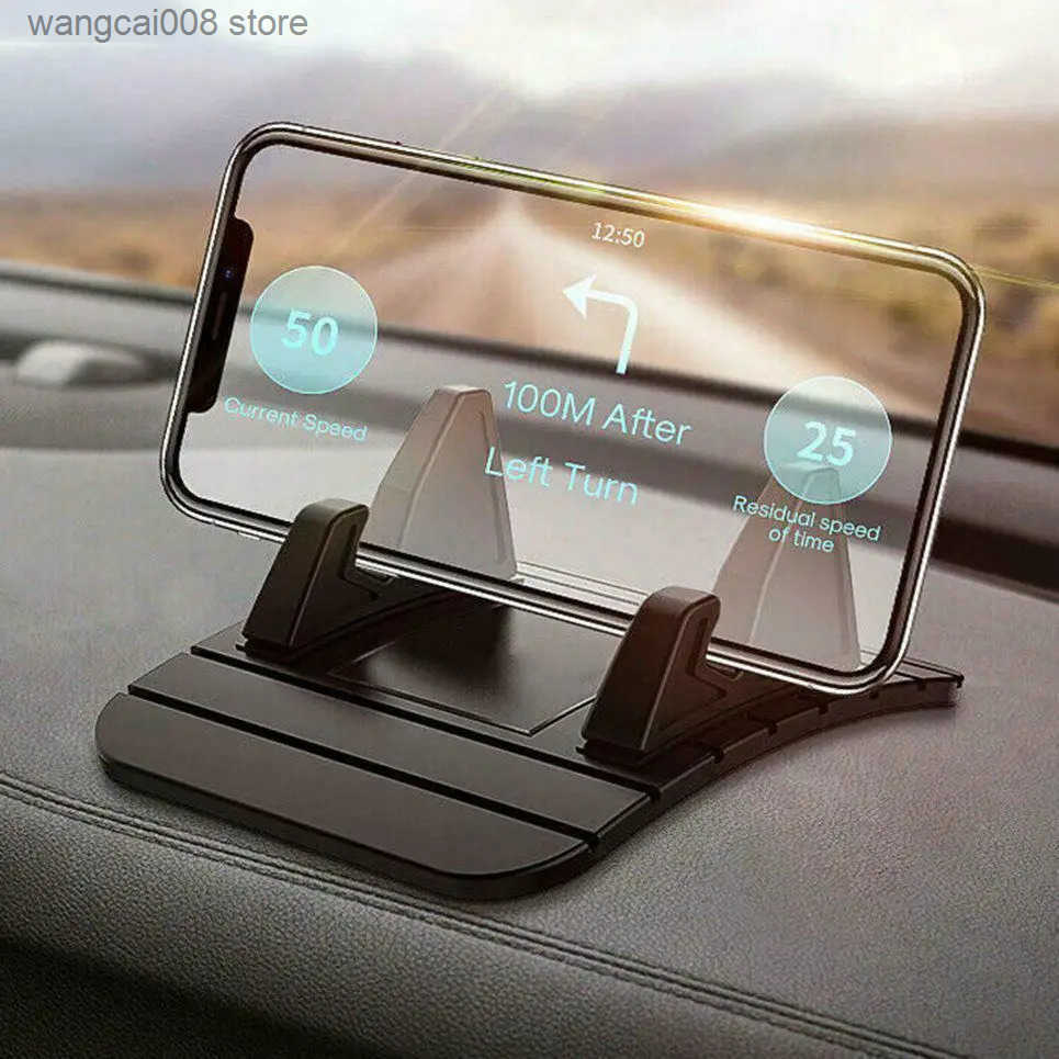 Anti-slip Car Silicone Holder Mat Pad Dashboard Stand Mount For Phone GPS Bracket For iPhone Samsung Xiaomi Huawei Universal S250825