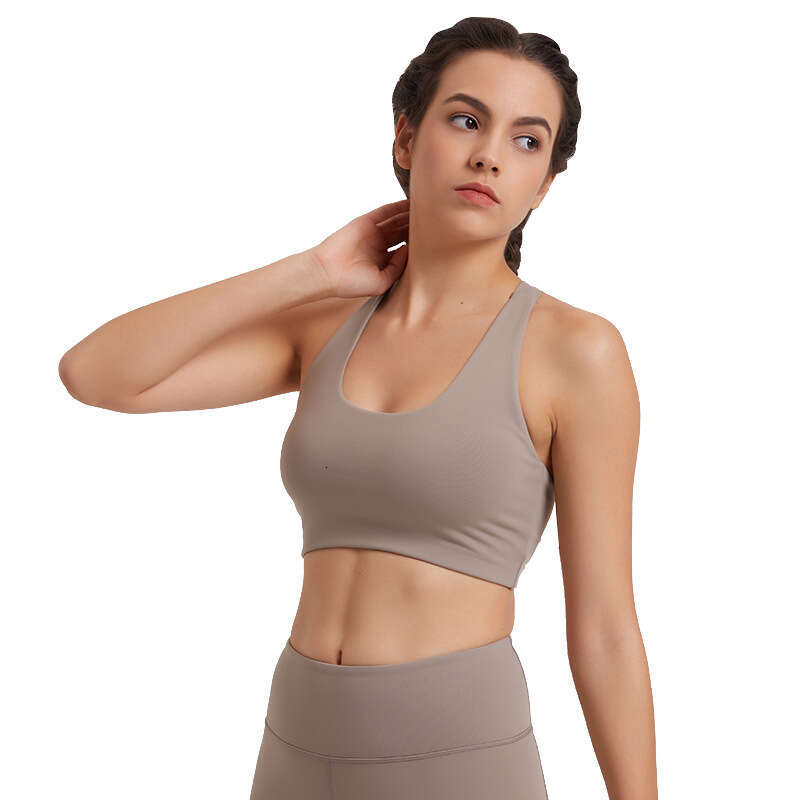Casual Sports Vest Fitness Bra Plus Size Women's Fashion Yoga Clothing 17 bf