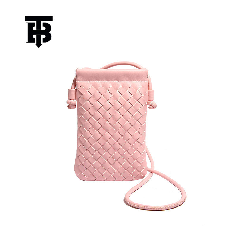TB BHULAMTE Women's Vertical Woven Phone Bag Free Shipping Designer Luxury New Mini Handbag Fashion High End Portable Shoulder Cross Bag