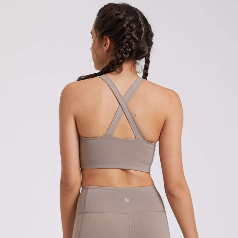 Casual Sports Vest Fitness Bra Plus Size Women's Fashion Yoga Clothing 17 bf
