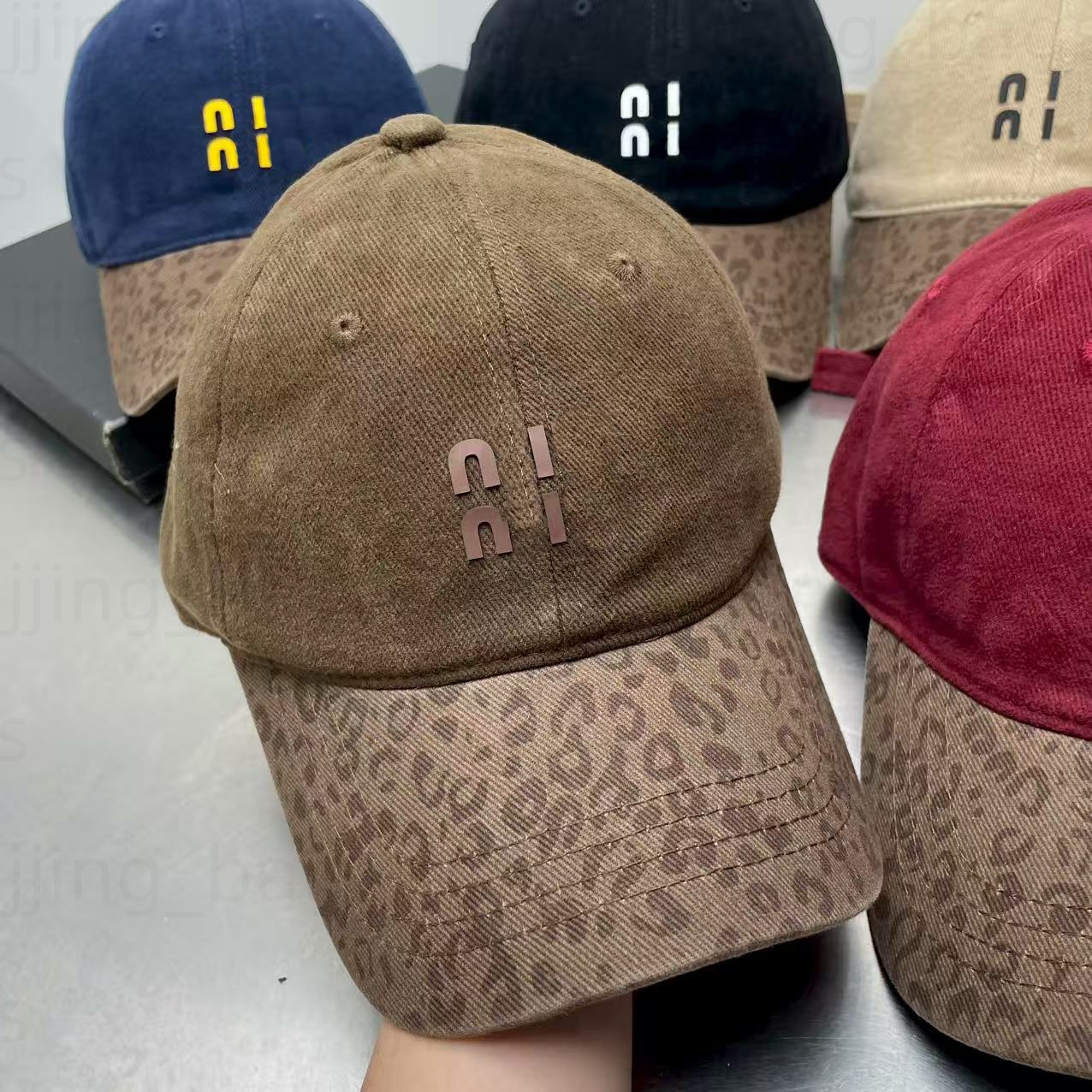 miumou cap casquette luxe designer leopard print hat polo baseball cap designer hats for men gorras mens cap casquette homme fitted hats golf hat beanie cappello