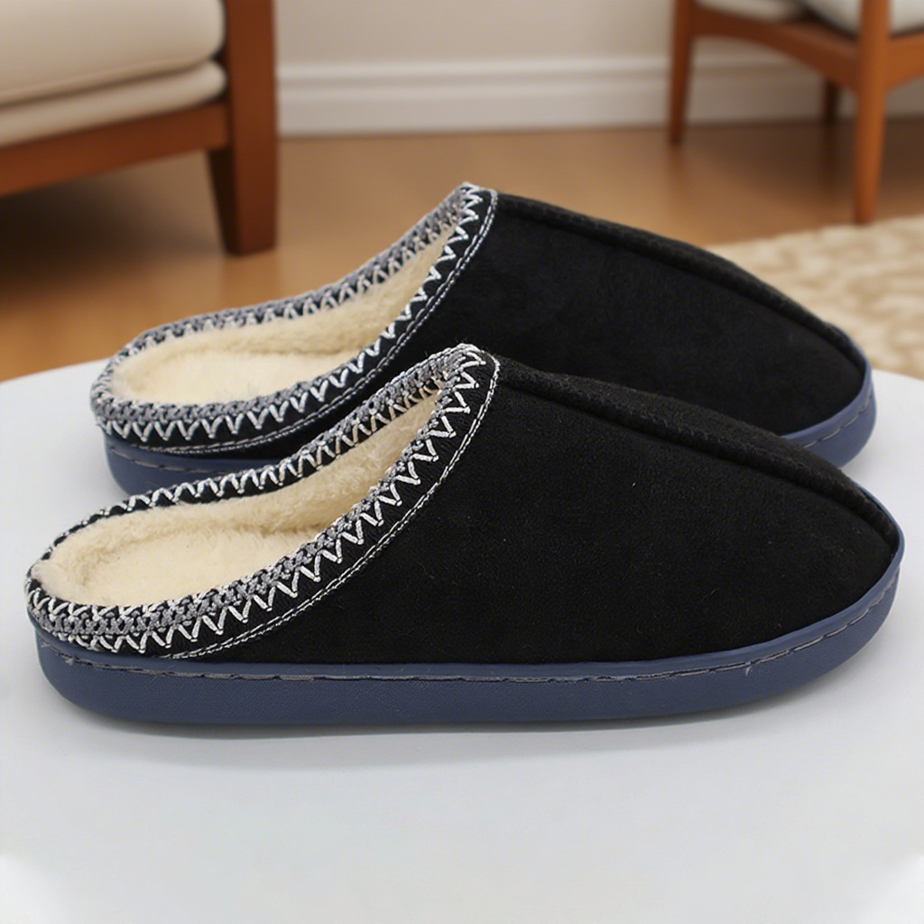 Free Shipping 2025 Winter New Design Men's and Women's Same Cotton Slippers Indoor Home Couple Comfortable Warm Plush Slippers Large Size 47