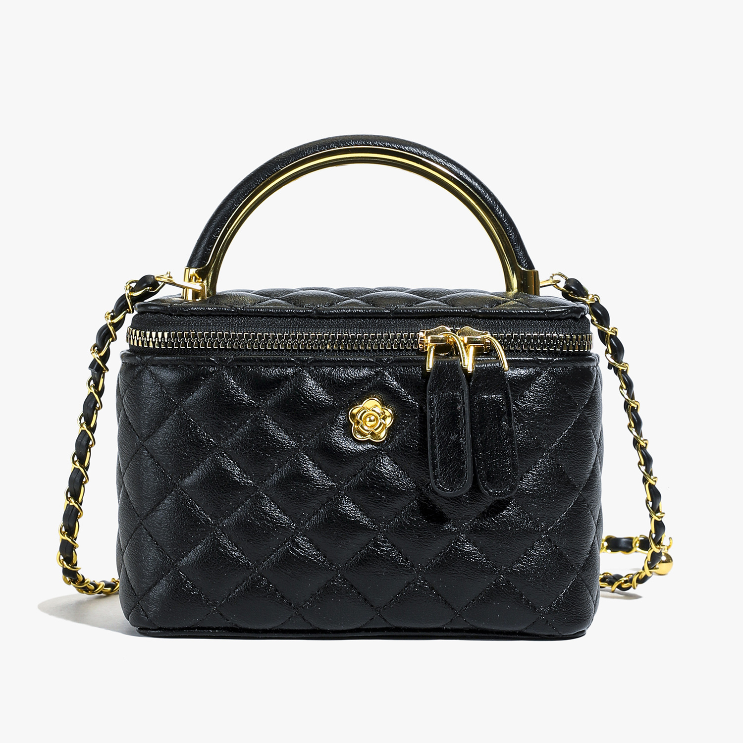 Handheld Fashion Box Bag 2025 New Designer Bag Small Chanel Style Quilted Free Delivery To Your Door Luxury Bag Shoulder Bag Trendy Versatile Crossbod