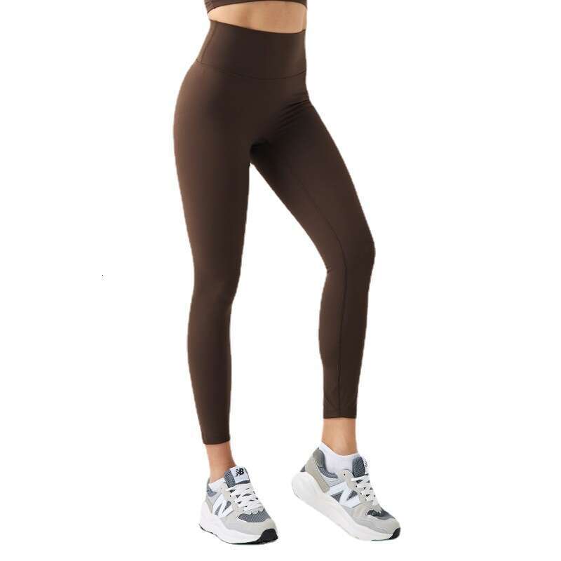 Eco-friendly Nylon Tummy Control High Waist Yoga Fitness Running Tight Sports Pants for Women 5d
