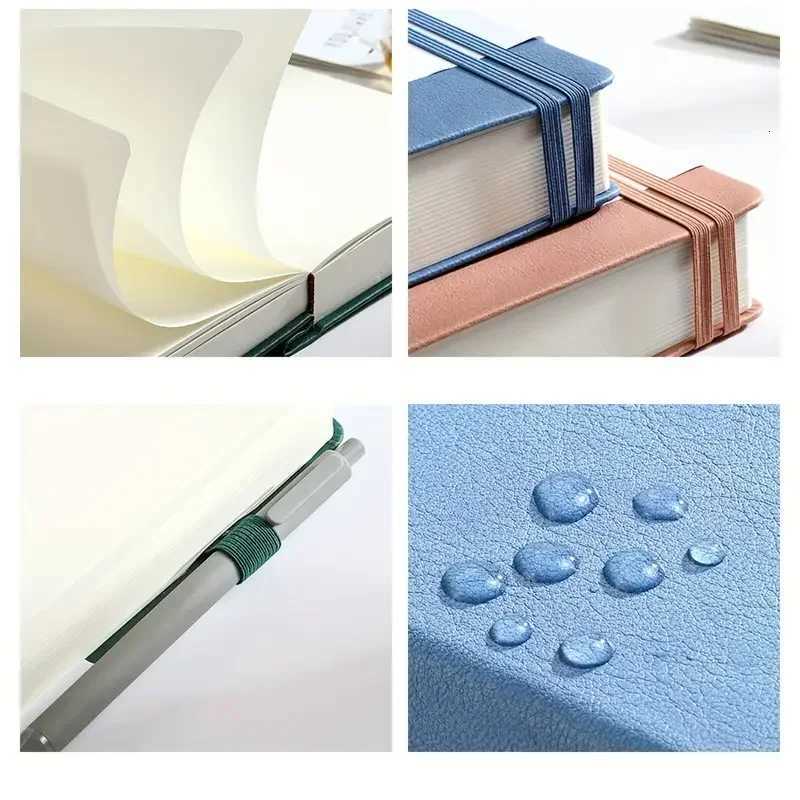 730 Pages Diary Extra Thick A5 Blank Notebook Korean Stationery Softcover Notepad Sketchbook Writing Pads Office X250825