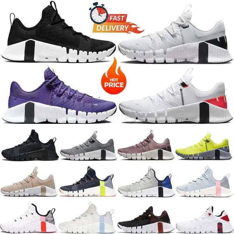 Free Metcon 4 5 Marathon Running Shoes Mens Womens Trainers Smoke Grey Pink Oxford Triple Black White Leopard Outdoor Sneakers Sports 36-45