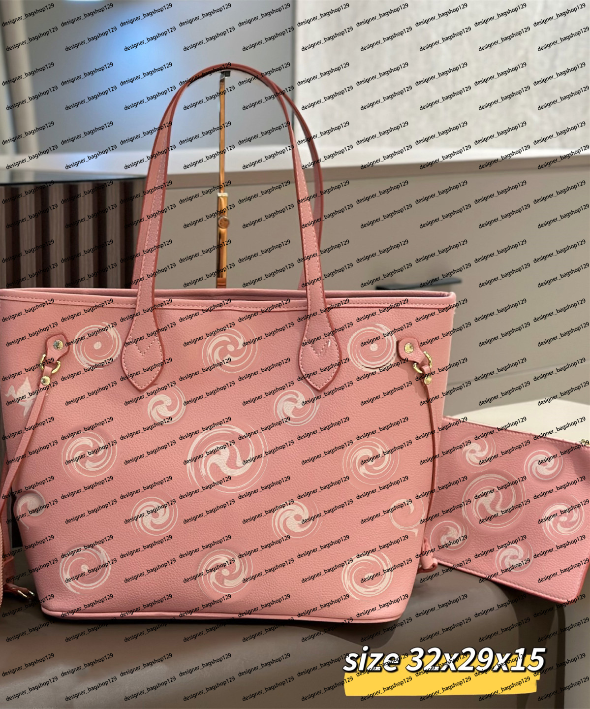 Old Flower Signature Luxury Tote Bag For Women High Quality Designer Handbag Spacious Travel Beach Purse With Dust Bag SAC Exclusive Collection