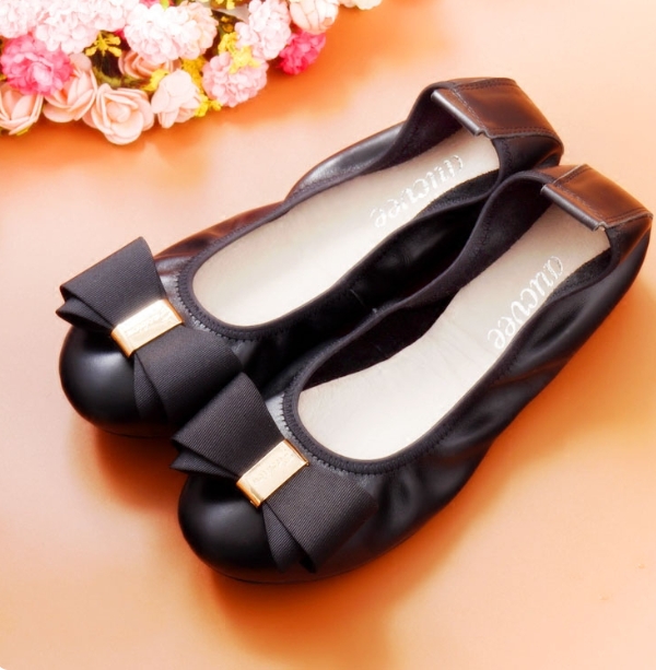 Casual Shoes Flats Women Sli-on Woman Genuine Leather Loafers Female Moccasins Slip On Ballet Women's Plus Size 41 42 43