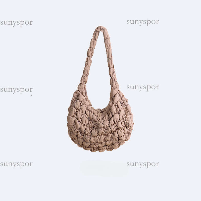 Niche Pleated Women Large Capacity Office Style Single Shoulder Soft Bag Commuting 2025