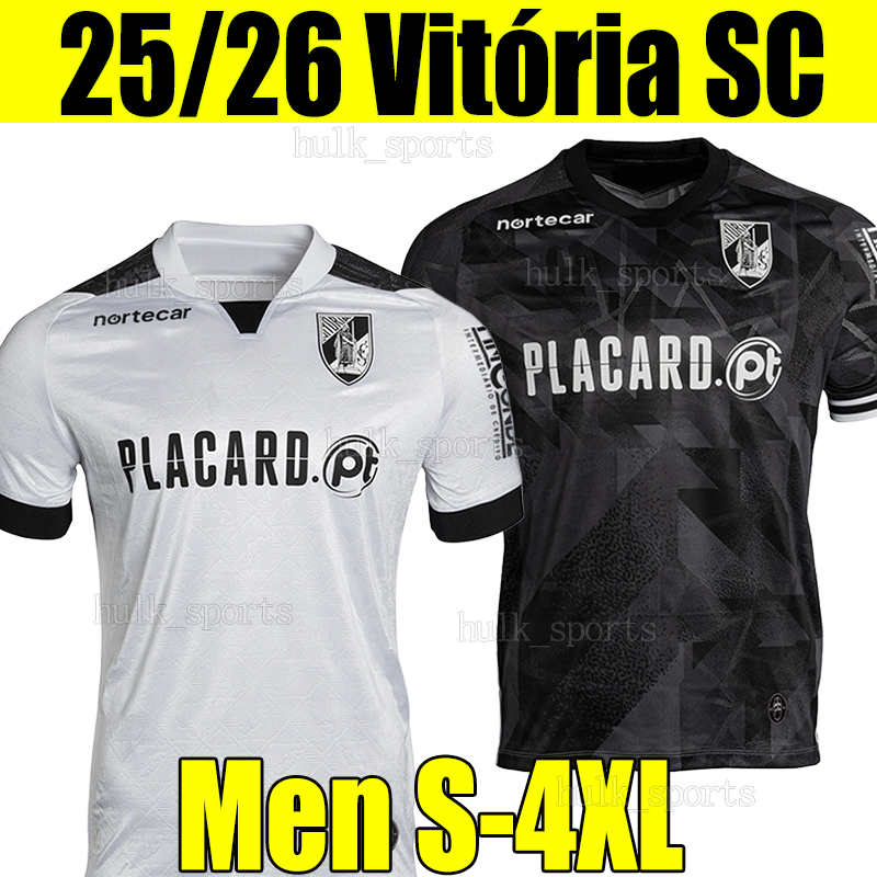 4XL 25/26 Vitoria de Guimaraes soccer jerseys 2025 2026 Vitoria S.C. MANGAS OLIVEIRA CESAR SANTOS HANDEL ARCANJO BOREVKOVIC FERNANDES men football shirts