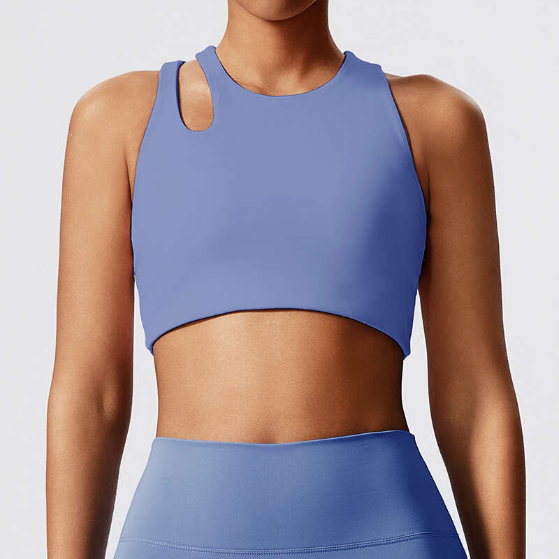 New Hollow Out Outdoor Sports Set Yoga Running Tight-Fitting Beautiful Back High Waist Peach Hip Fitness Suit for Women 5d