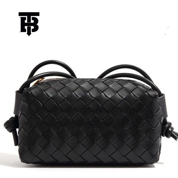 TB BHULAMTE Free Shipping Designer Luxury Woven Volkswagen Single Luxury Bag Shoulder Retro Trend Diagonal Cross Small Handbag Women's Small Squa