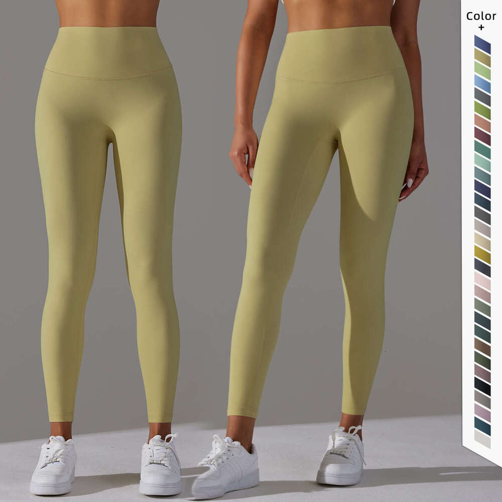 2025 5A Yoga align leggings Women pants Outfits Lady Sports yoga Fashion Ladies Exercise Fiess Wear Girls Running Legging Ninth Pants 7d4