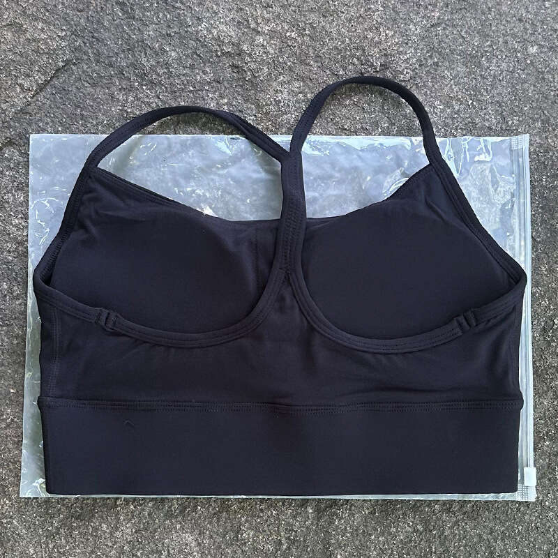 Designer Naked Feel Double-Sided Brushed Pure Color Sports Bra Yoga Top Fitness Underwear c1