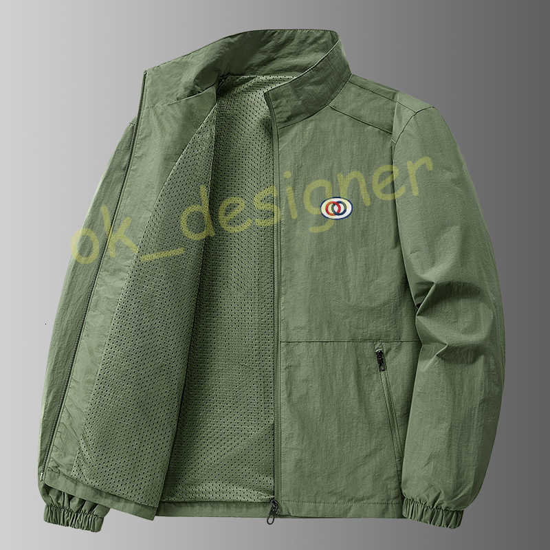 Designer Men's Jackets Men's Jacket Spring Autumn 2025 Casual Large Size Loose Stand Collar Top Youth Trench Coat