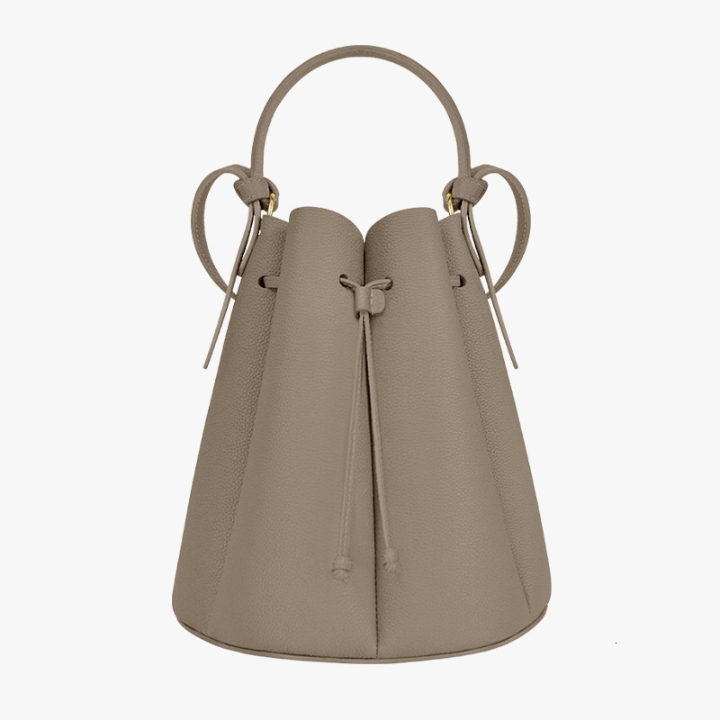 2025 New Polene Niche Design for Women Trendy Single Shoulder Fashion Crossbody Handbag Petal Bucket Bag 91b