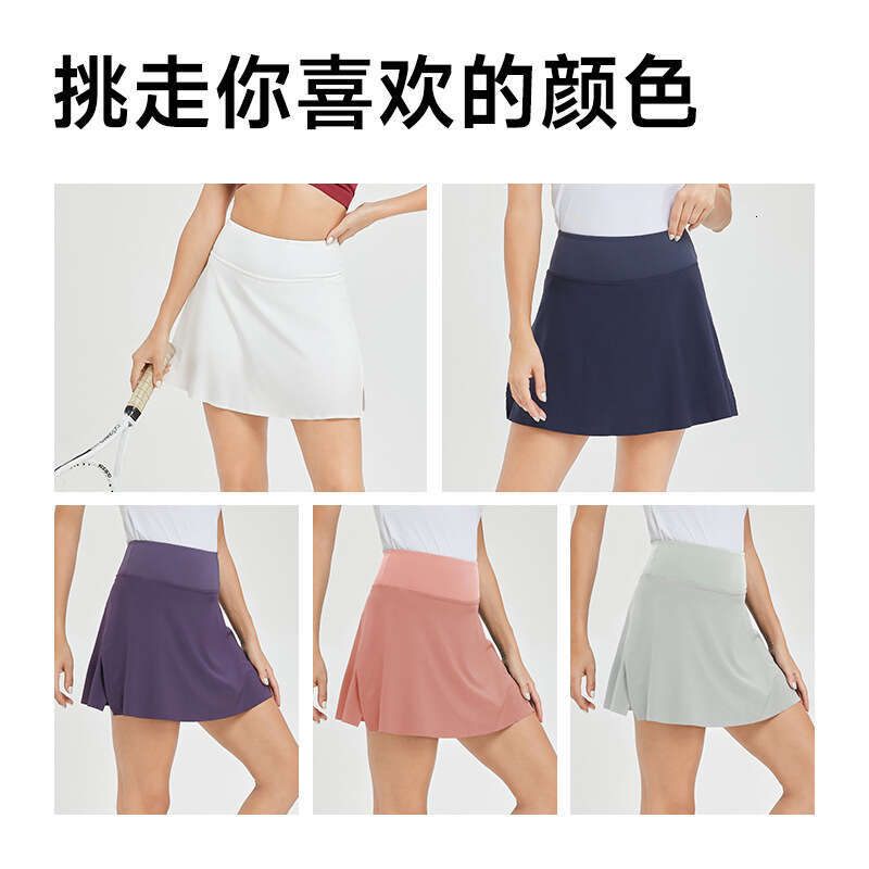 Cross Hem Lightweight Tennis Shorts Women Professional Pocket Outdoor Golf Badminton Sports Skirt b3