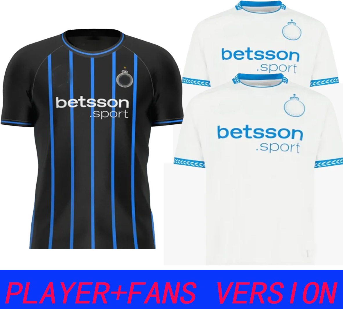 2025/2026 Brugge Soccer Jerseys 2025 2026 Home Blue away shirt VETLESEN SOWAH BUCHANAN Men kids Football uniform shirts