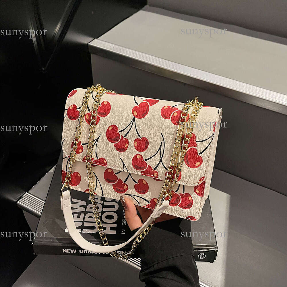 Designe 2025 New Simple Printed for Women, Color Block Fashion Style Single Shoulder Chain Crossbody Bag
