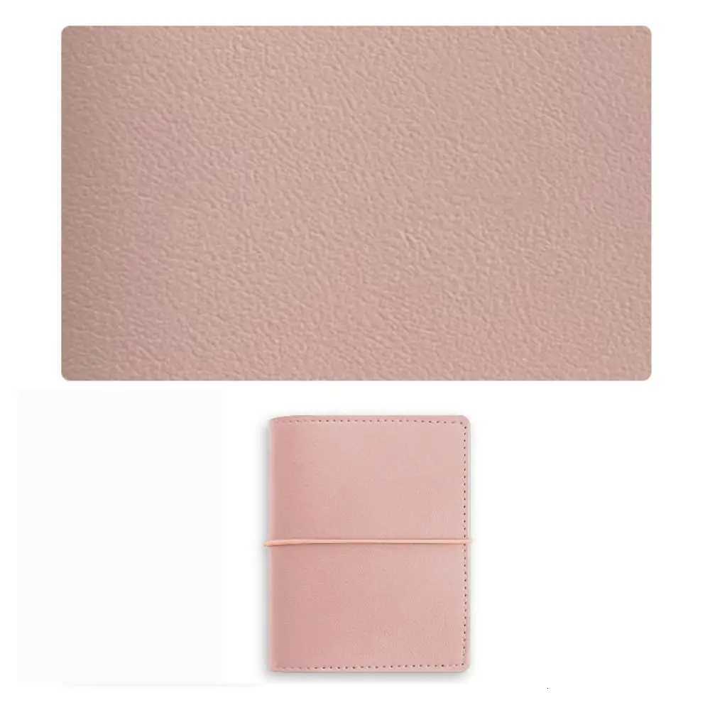 Portable M5 Loose Leaf Notebook PU Leather Blank Page Mini Pocket Notebook Schedule Planner DIY Binder Notebook Office X250825