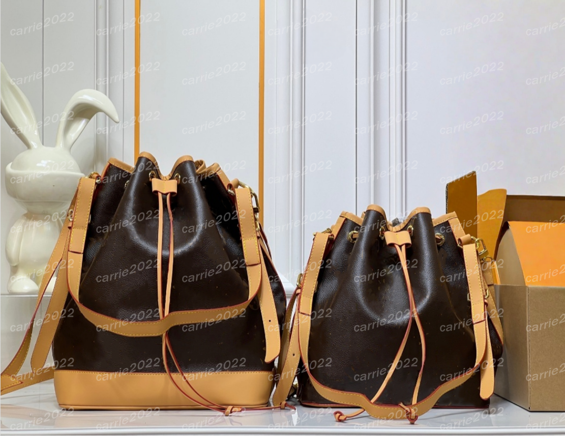 New Ladies Fashion Casual Designer Luxury Bucket Bag Shoulder Bags Crossbody Handbag Tote Messenger Bag TOP Quality M42224 M42225 S L Size Pouch Purse