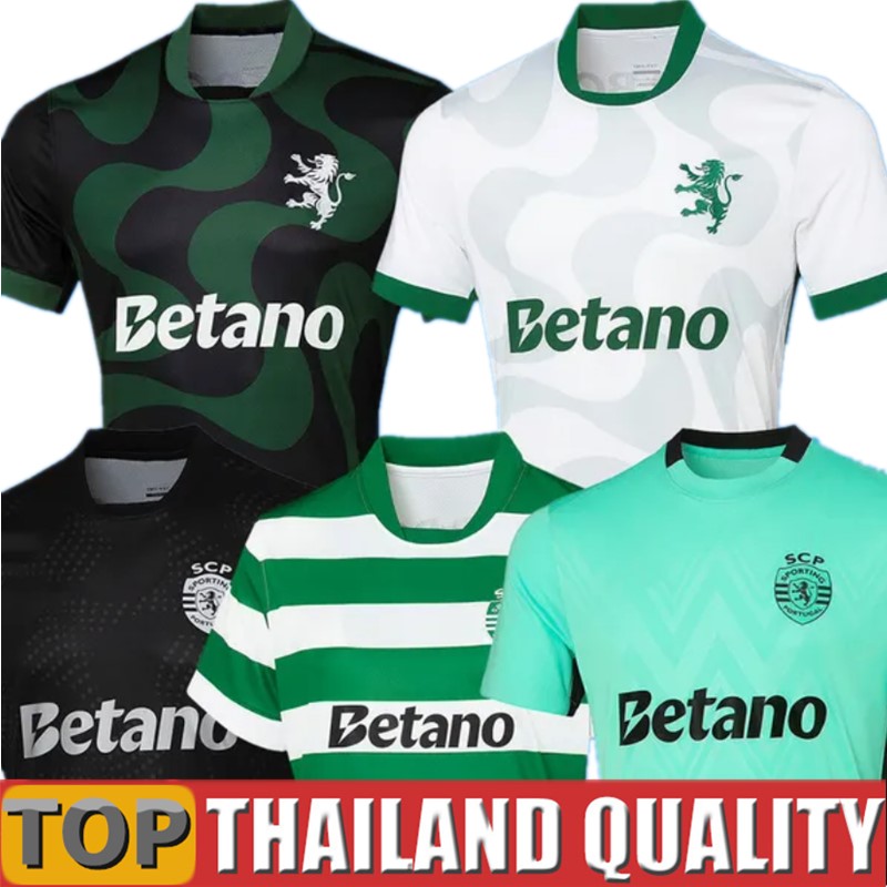 25 26 sporting Lisboa soccer jerseys CP special winner version GYOKERES Sarabia Vietto COATES ACUNA home away third 2025 2026 football shirt Men Kids kits