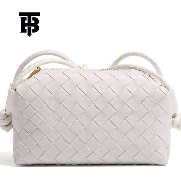 TB BHULAMTE Free Shipping Designer Luxury Woven Volkswagen Single Luxury Bag Shoulder Retro Trend Diagonal Cross Small Handbag Women's Small Squa