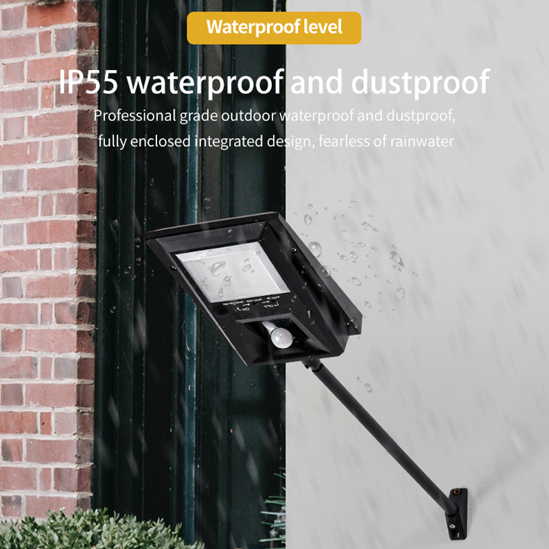 Solar Induction Wall Lamp with Spacecraft Design