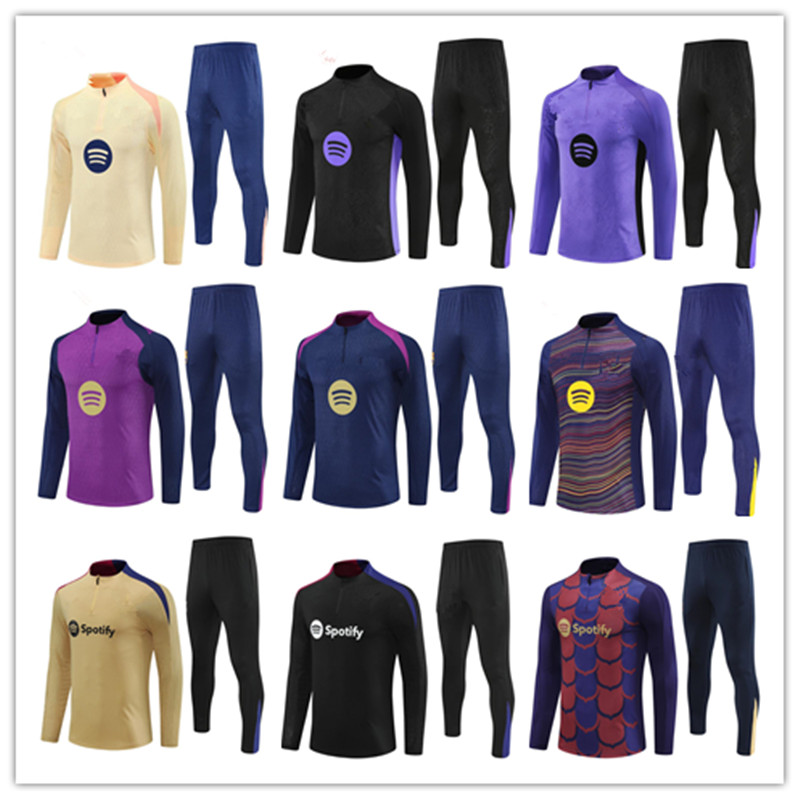 2025 2026 LAMINE YAMAL LEWANDOWSKI soccer tracksuit training suit Men and kids sets 24 25 26 Barcelone football tracksuit kits Survetement chandal futbol tuta