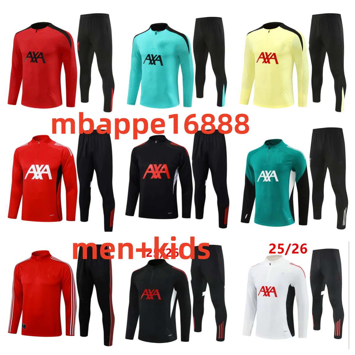 2025 26 soccer tracksuits men football training suit train GAKPO DARWIN Luis DIaz Arnold ALLISTER tuta jacket kit men and kids survetement