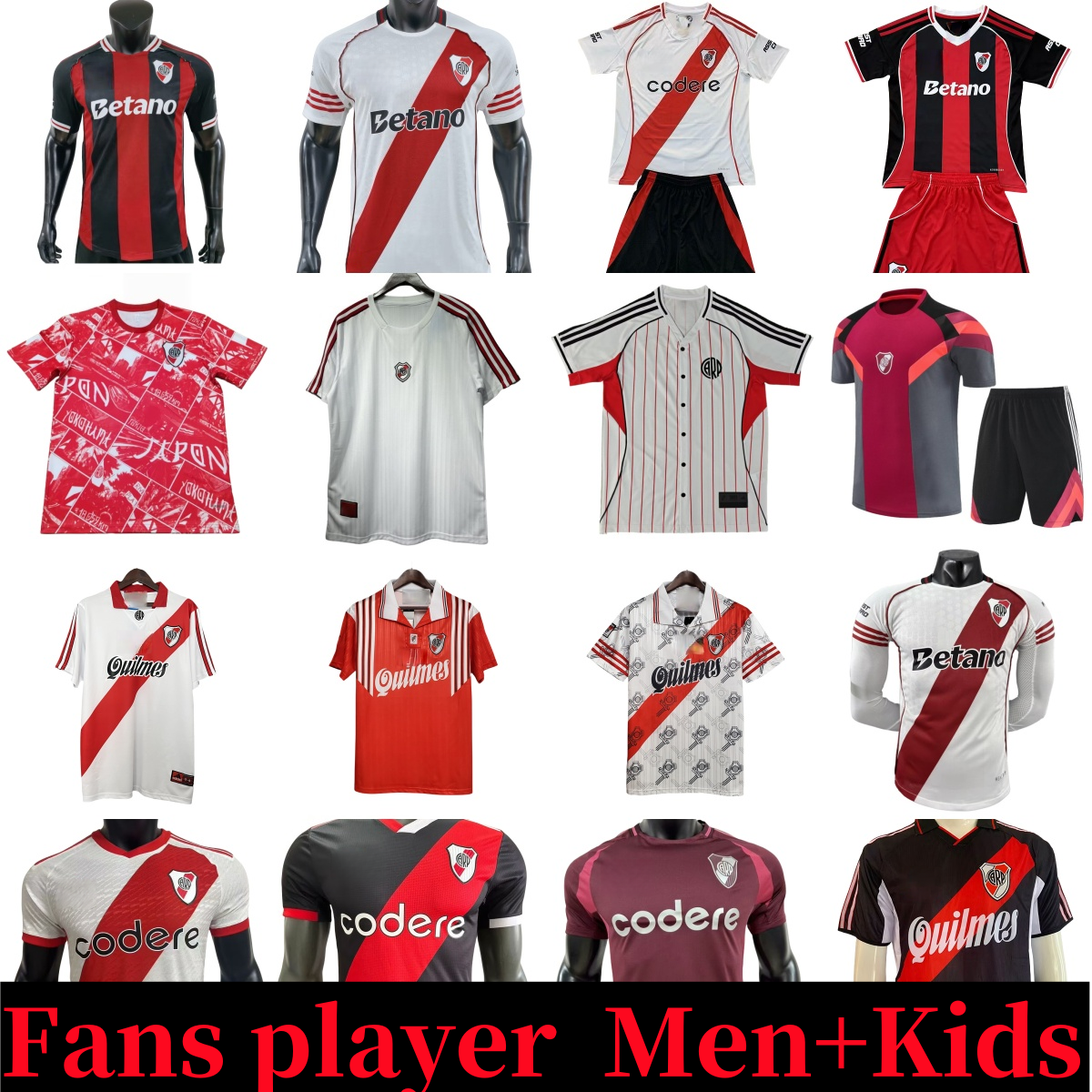 River Plate 25 26 Soccer Jerseys Men Set Kids Kit 95 96 23 24 25 Camiseta De Futbol BELTRAN DE LA CRUZ BORJA SOLARI SIMON 2025 2026 Football Shirt Fans Player Version