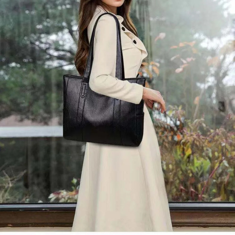Tote Bag Beg Tangan Wanita Leather Handbag Besar Shoulder Women Woman Perempuan 250820