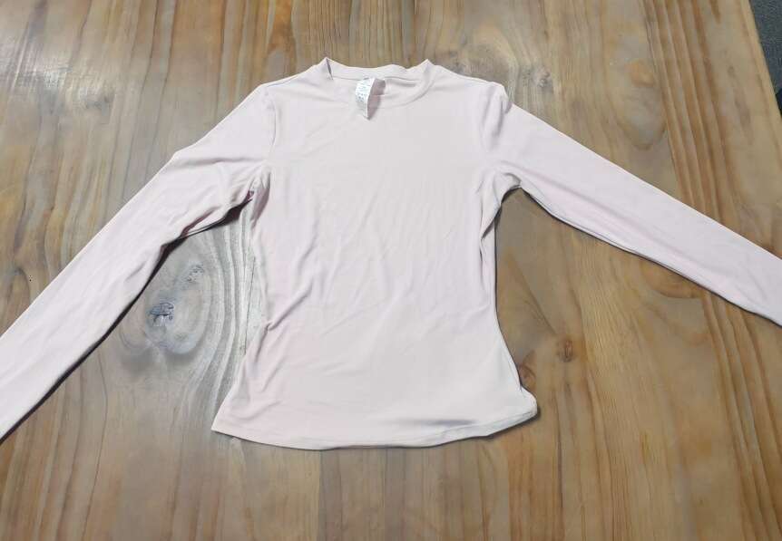 Autumn and Winter New Yoga Wear Long Sleeve Barely There Quick Dry Fitness Running T-Shirt Training Pilates Slim Fit Sports Top 66 02