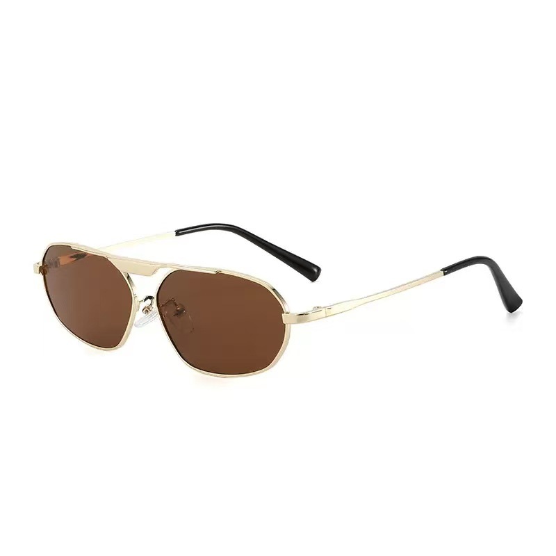 2025 Single Bridge Oval Sunglasses Retro European Style Cat Eye Sun Glasses for Women
