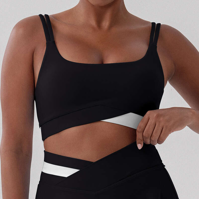 New High-Waisted Color-Block Fashion Sports Fitness Short for Women, Anti-Exposure Outdoor Running Skirt, Badminton Tennis Skirt b6