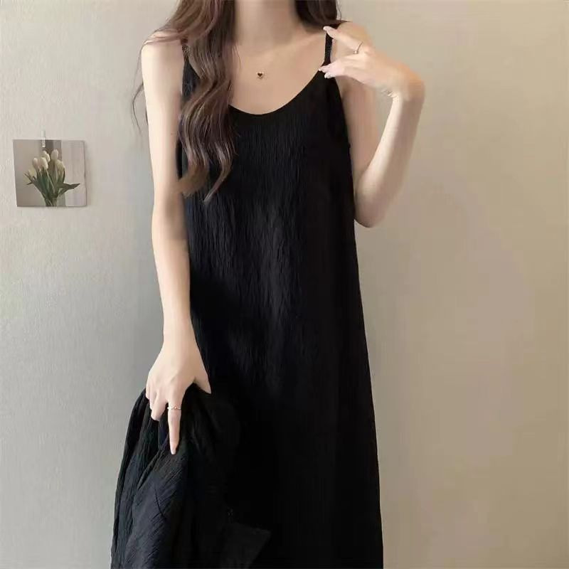 LV210 Summer loose temperament new style skirt long slim
