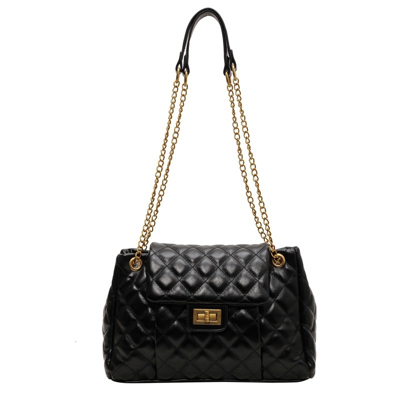 Quilted Chain Bag For Women Large Capacity Fashion Luxury Bag Autumn Winter Shoulder Crossbody Bag Designer Bag Textured Hot Free Delivery To Your Doo