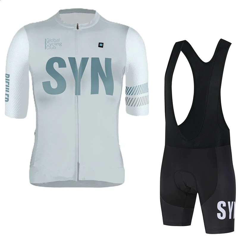 SYN Mens cycling sweatshirt summer MTB road shirt short top polyester fiber jersey quick drying clothes 250822