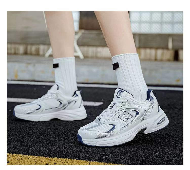 2025 HOT Unisex sports shoes breathable running shoes mesh dad shoes
