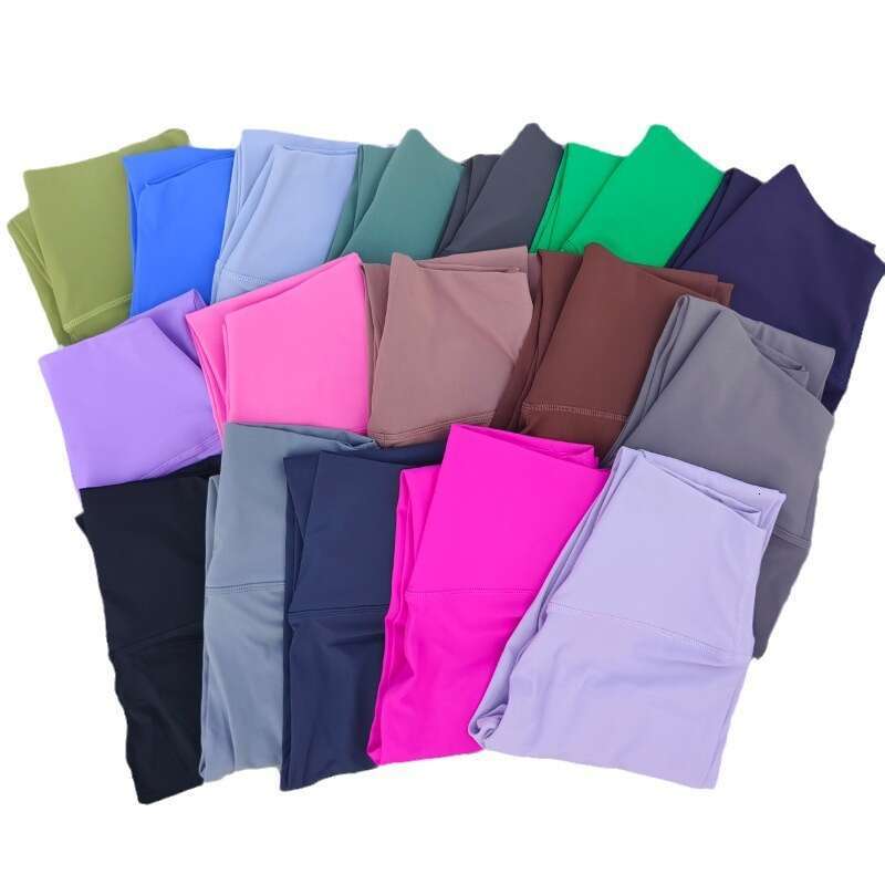 No Embarrassment Line Sports Fitness Tight Peach Hip Lift High Waist Naked Feel Yoga Pants for Women e2