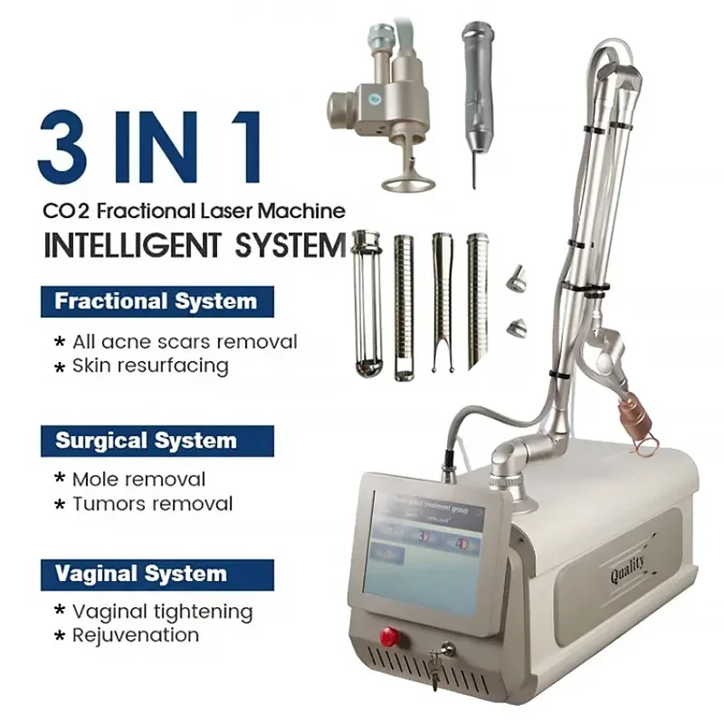High-end CO2 Laser Beauty Device Removal Of Wrinkles, Fine Lines, Photodamage, Uneven Skin Tone And Sagging Skin Scars Vaginal Repair CE/ROHS Salon Ma