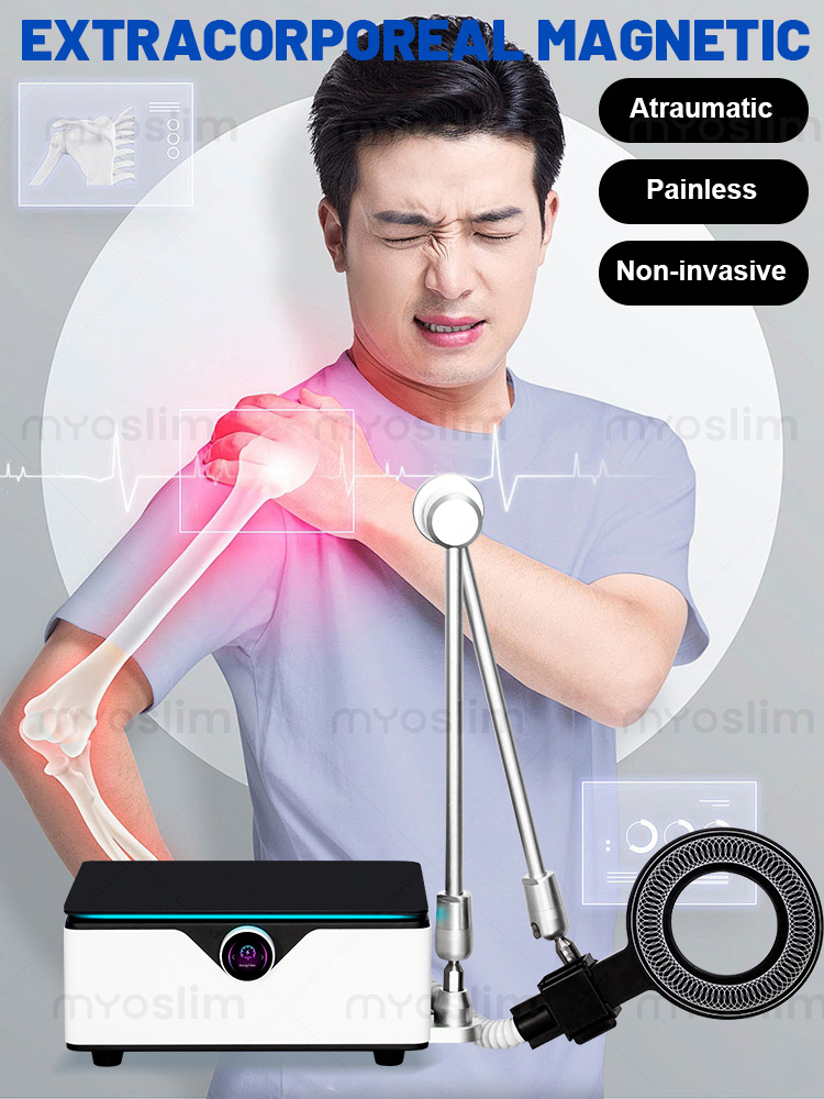 New Professional PEMF/EMTT Magnetotherapy Machine for Home Use Relief Sports Injuries Muscle Pain Physiotherapy Device