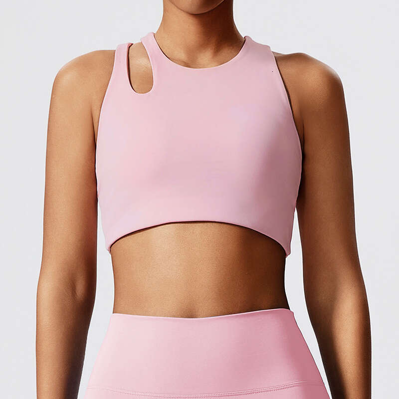 New Hollow Out Outdoor Sports Set Yoga Running Tight-Fitting Beautiful Back High Waist Peach Hip Fitness Suit for Women 5d