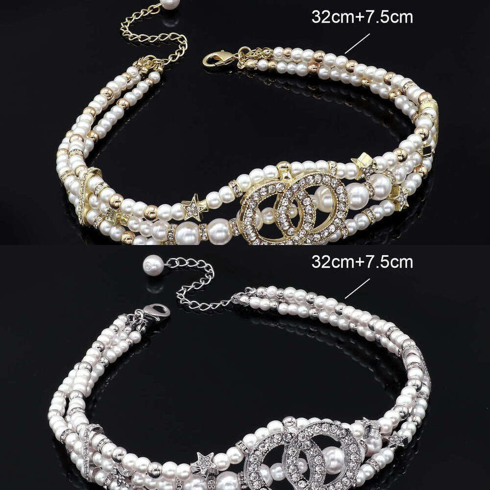 necklace Women Jewelry Metal Fashion Pearl necklace Gold Necklace Exquisite accessories Festive exquisite gifts Clavicle chain