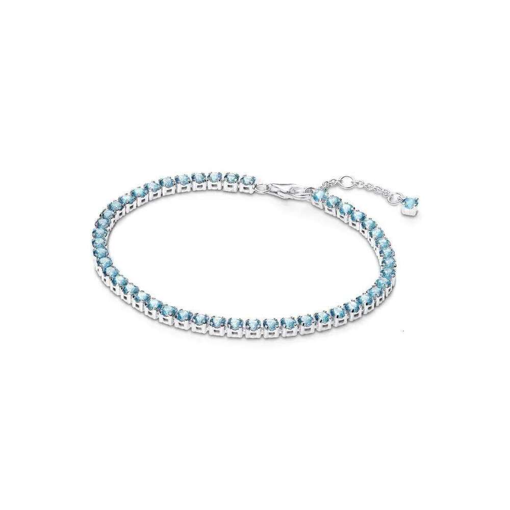 925 Sterling silver Bracelet, With Adjustable Length Of And Overlapping Gemstones, Suitable For Women's Birthday Gifts. wholesale
