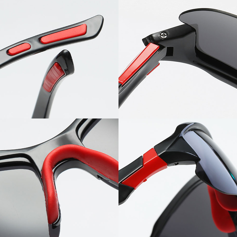 Men's polarized sunglasses for cycling, outdoor sports and UV protection sports glasses cycling glasses windproof sunglasses cycling glasses wome